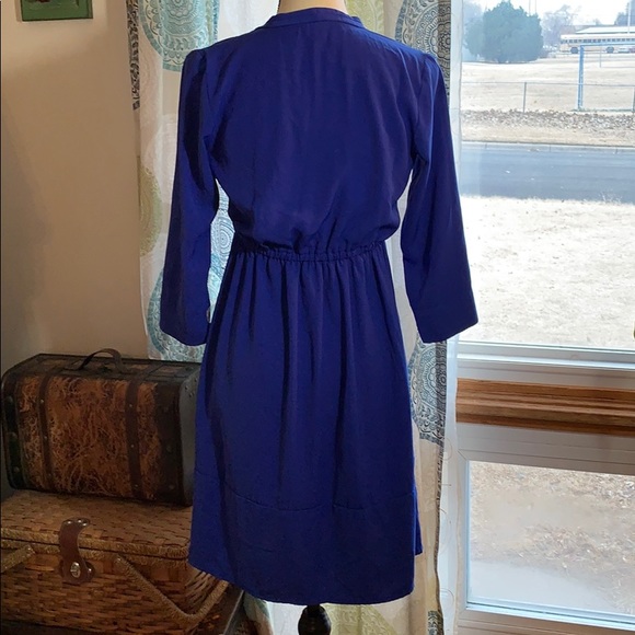 Sold Ann Taylor petite blue dress - Picture 5 of 7